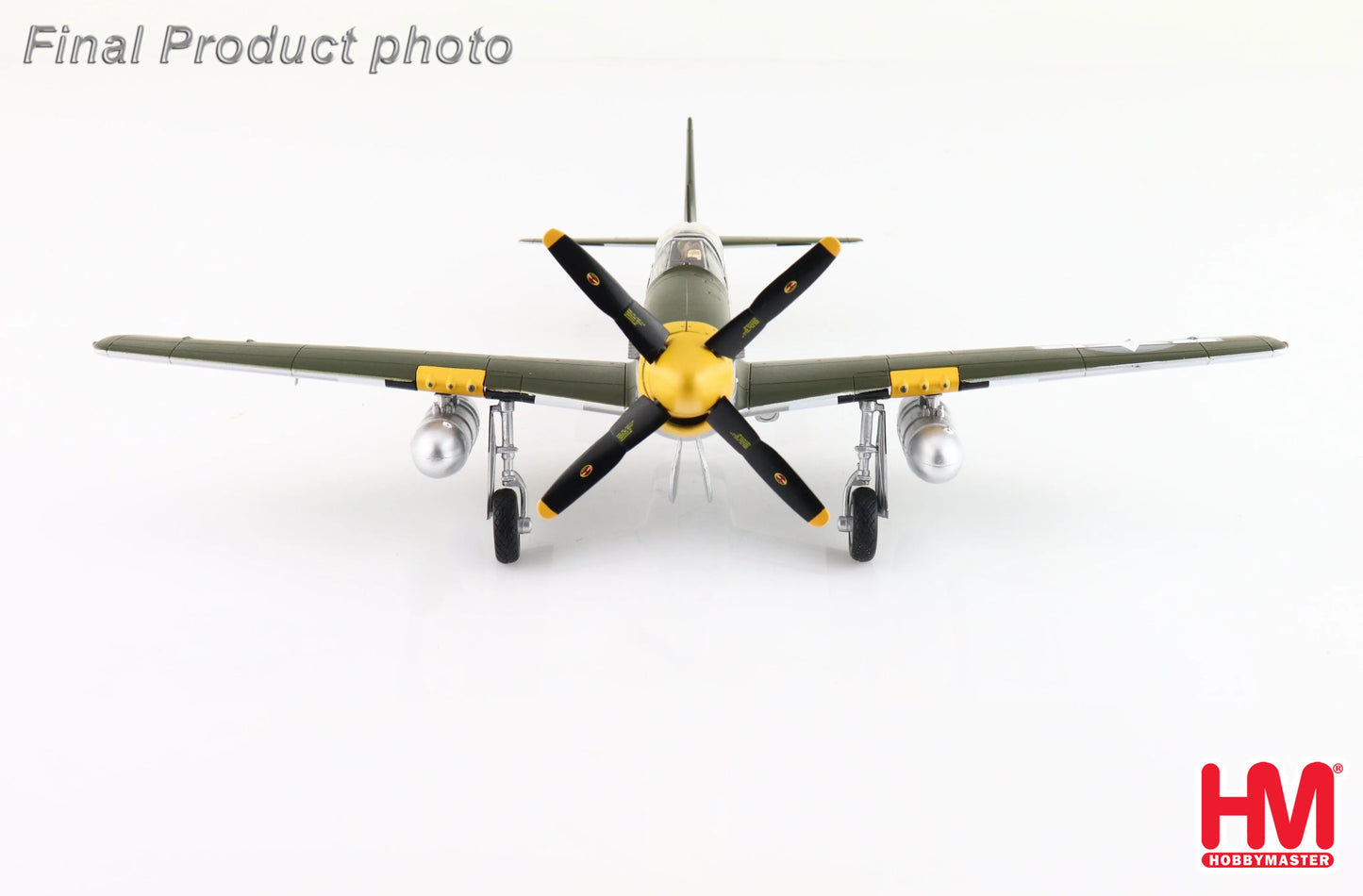 HOBBY MASTER P-51D MUSTANG 413926 375TH FS 8TH AF JULY 1944