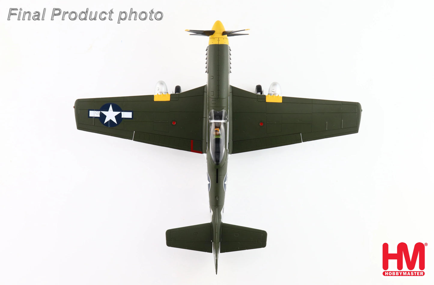 HOBBY MASTER P-51D MUSTANG 413926 375TH FS 8TH AF JULY 1944