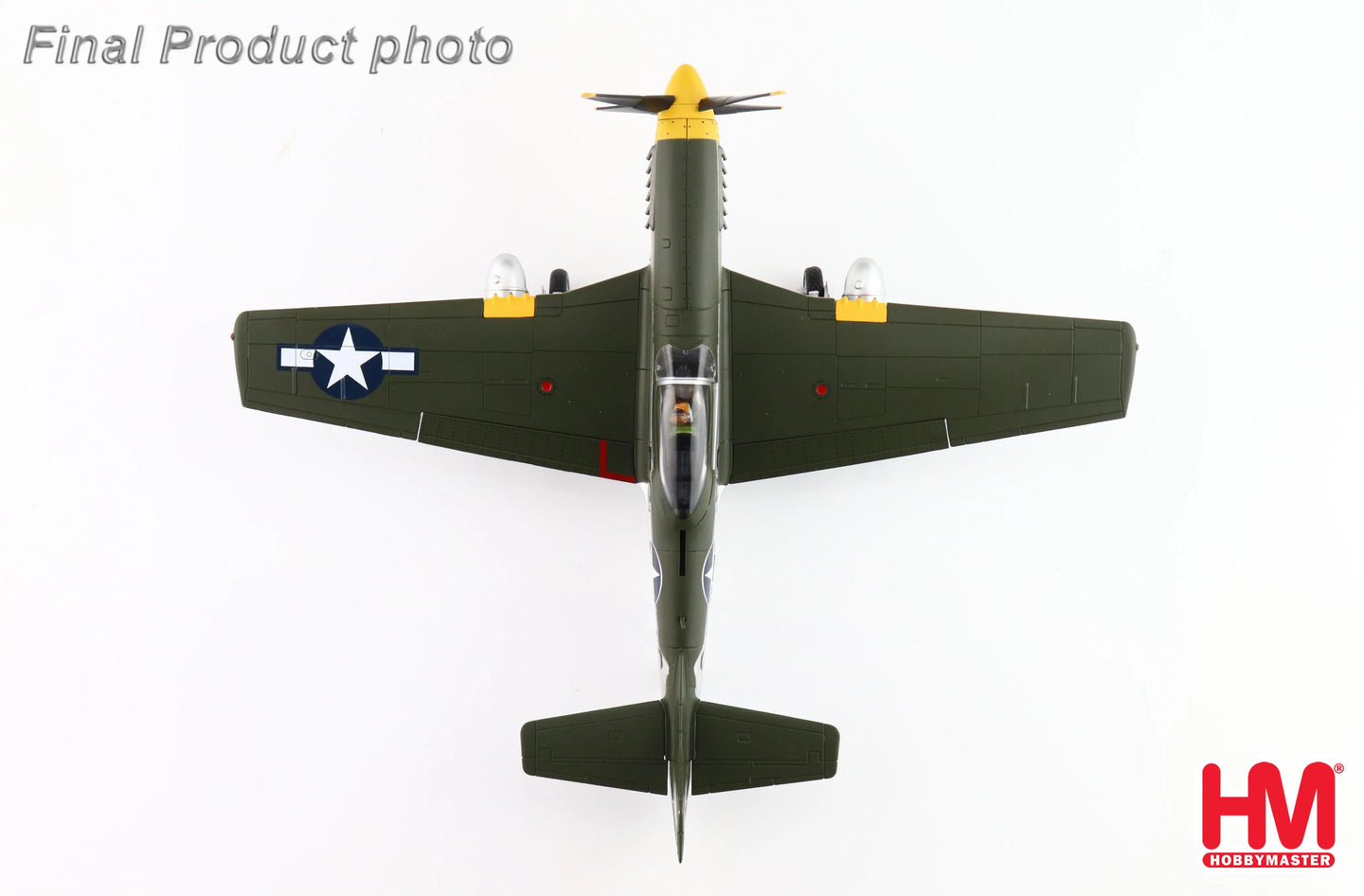 HOBBY MASTER P-51D MUSTANG 413926 375TH FS 8TH AF JULY 1944