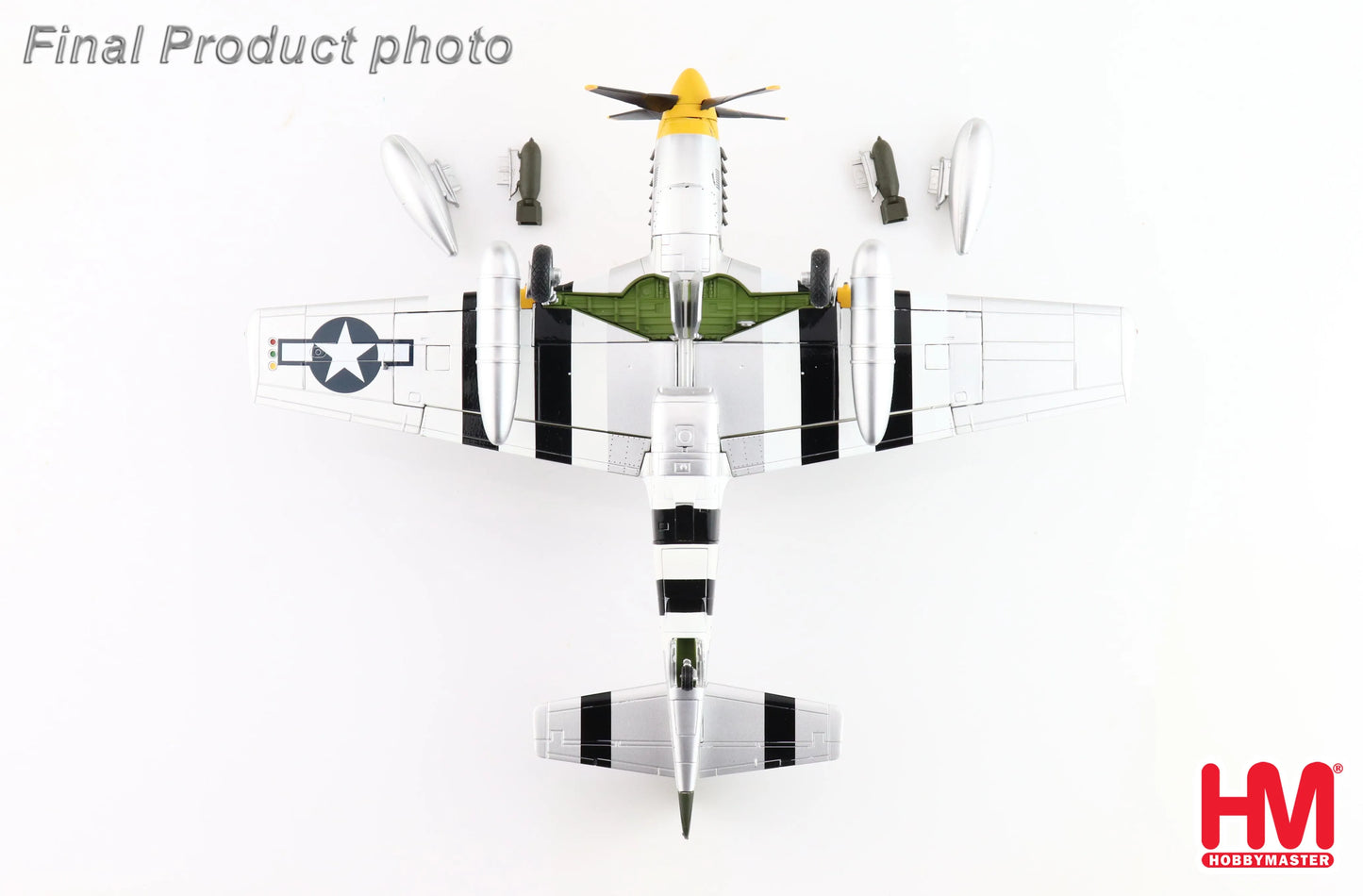 HOBBY MASTER P-51D MUSTANG 413926 375TH FS 8TH AF JULY 1944