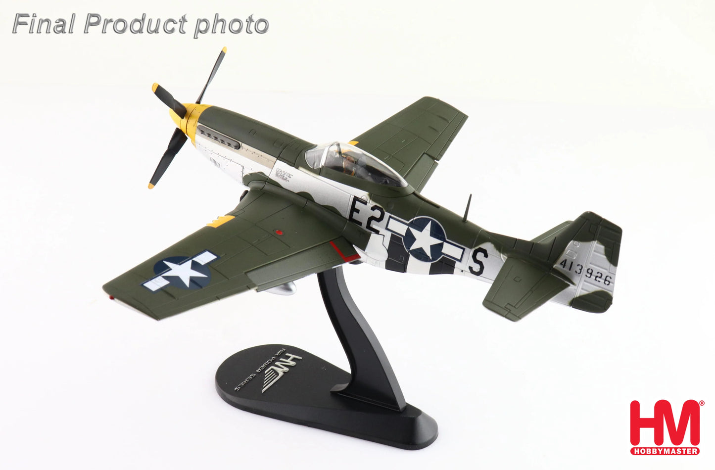 HOBBY MASTER P-51D MUSTANG 413926 375TH FS 8TH AF JULY 1944