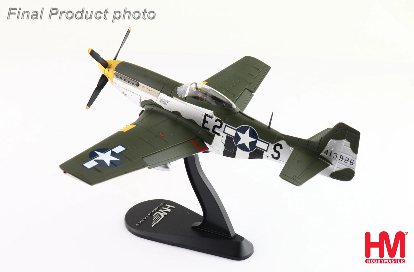HOBBY MASTER P-51D MUSTANG 413926 375TH FS 8TH AF JULY 1944