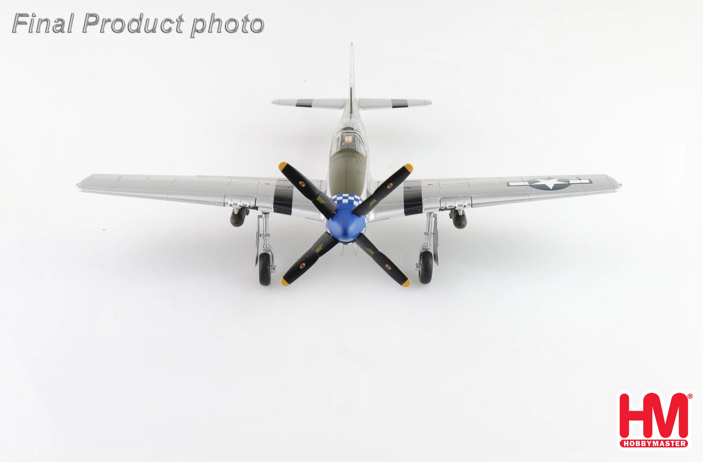 HOBBY MASTER P-51D USAAF "GRIM REAPER" 463702 355TH FS 9TH 1945