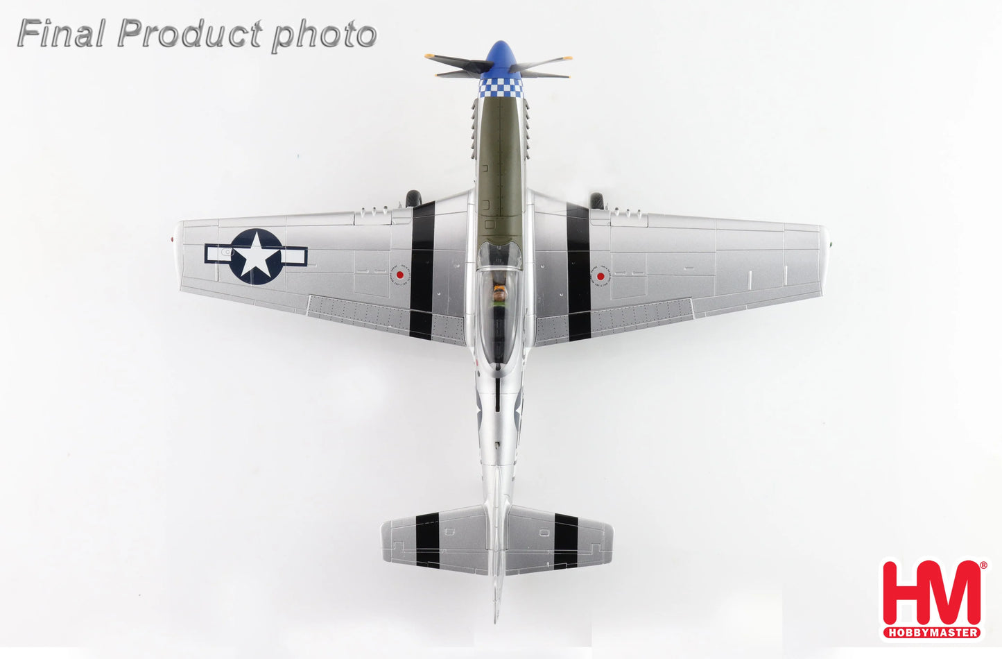 HOBBY MASTER P-51D USAAF "GRIM REAPER" 463702 355TH FS 9TH 1945