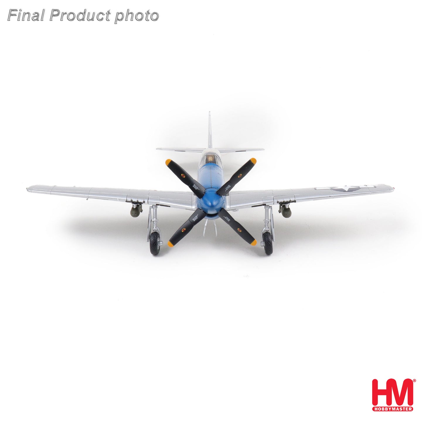 HOBBY MASTER P-51D-5-NA GEORGE PEDDY 487 FS 352 FG 8TH AF USAAF BODNEY UK JULY 1944