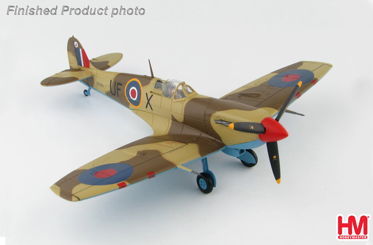 HOBBY MASTERS SPITFIRE MK V RAF 601 SQN EP689 LIBYA DECEMBER 1942