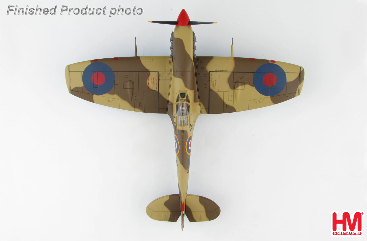 HOBBY MASTERS SPITFIRE MK V RAF 601 SQN EP689 LIBYA DECEMBER 1942