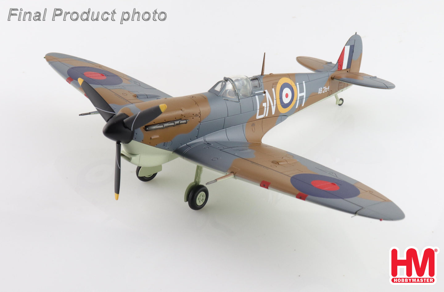 HOBBY MASTER SPITFIRE MK. VB GN-H ROBERT "BUCK" MCNAIR (RCAF) RAF MALTA 1942