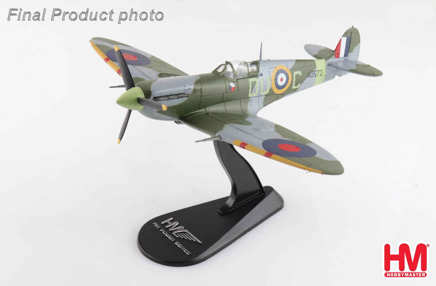 HOBBY MASTER SPITFIRE MK. VB DUC/AD572 F/O FRANTISEK PERINA NO. 312 SQN 1942