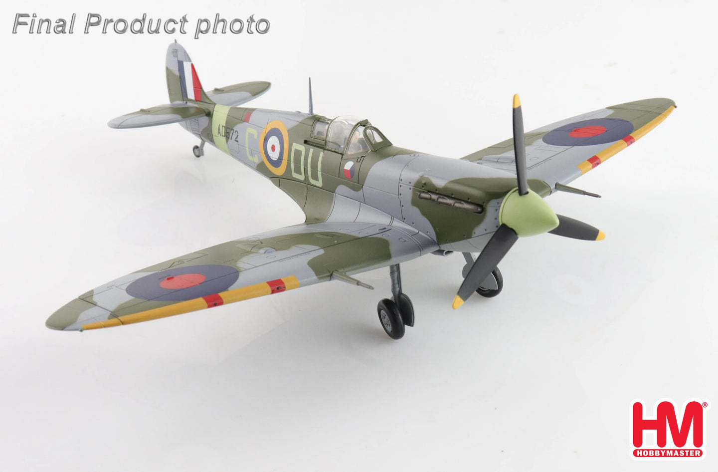 HOBBY MASTER SPITFIRE MK. VB DUC/AD572 F/O FRANTISEK PERINA NO. 312 SQN 1942