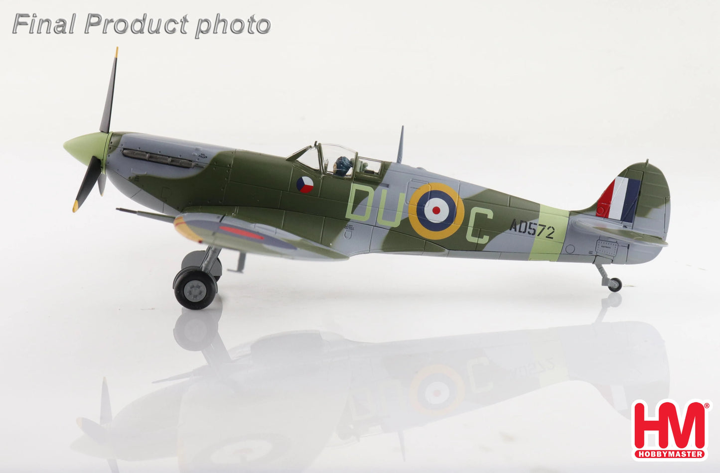 HOBBY MASTER SPITFIRE MK. VB DUC/AD572 F/O FRANTISEK PERINA NO. 312 SQN 1942