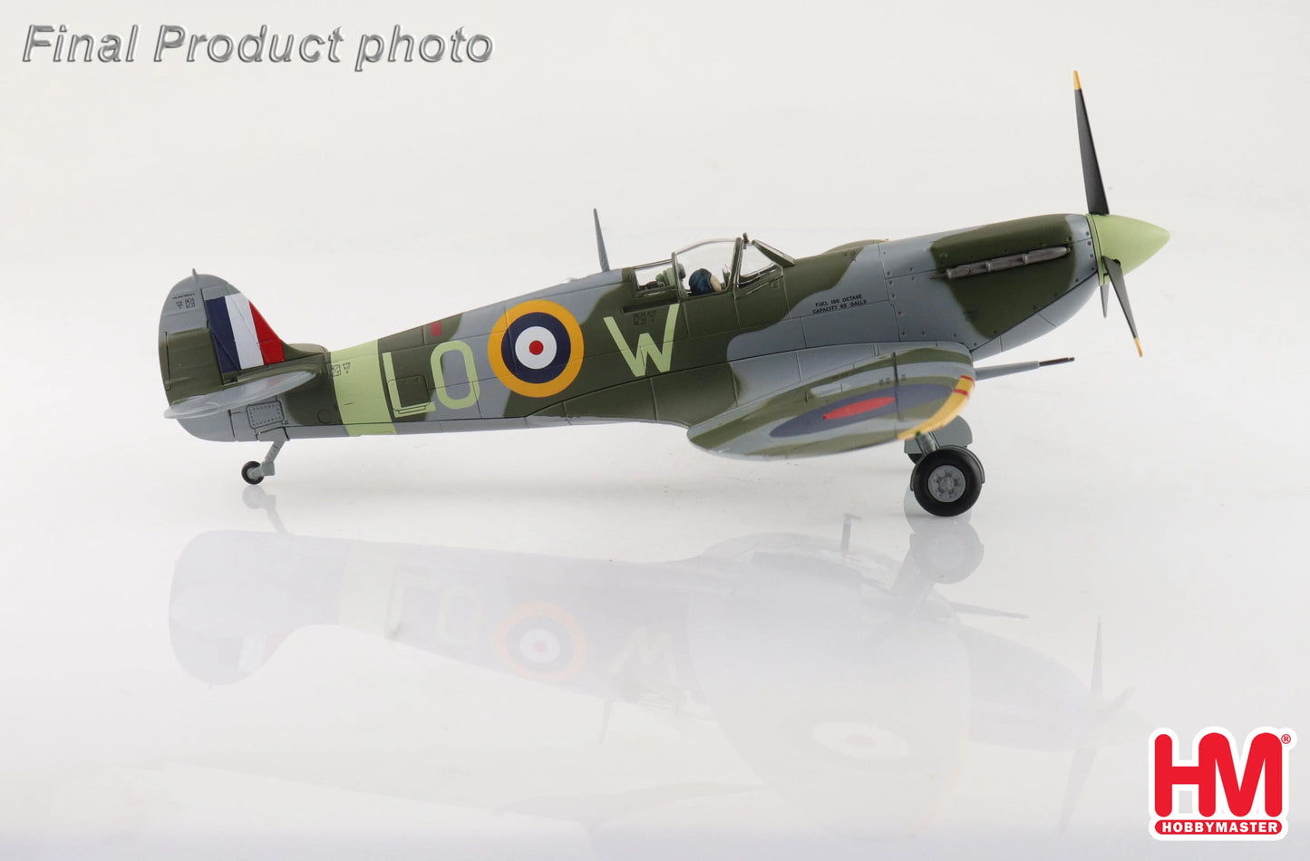 HOBBY MASTER SPITFIRE MK. VB BM124 FLOWN BY SQN. LDR. PADDY FINUCANE NO. 602 SQN 1942
