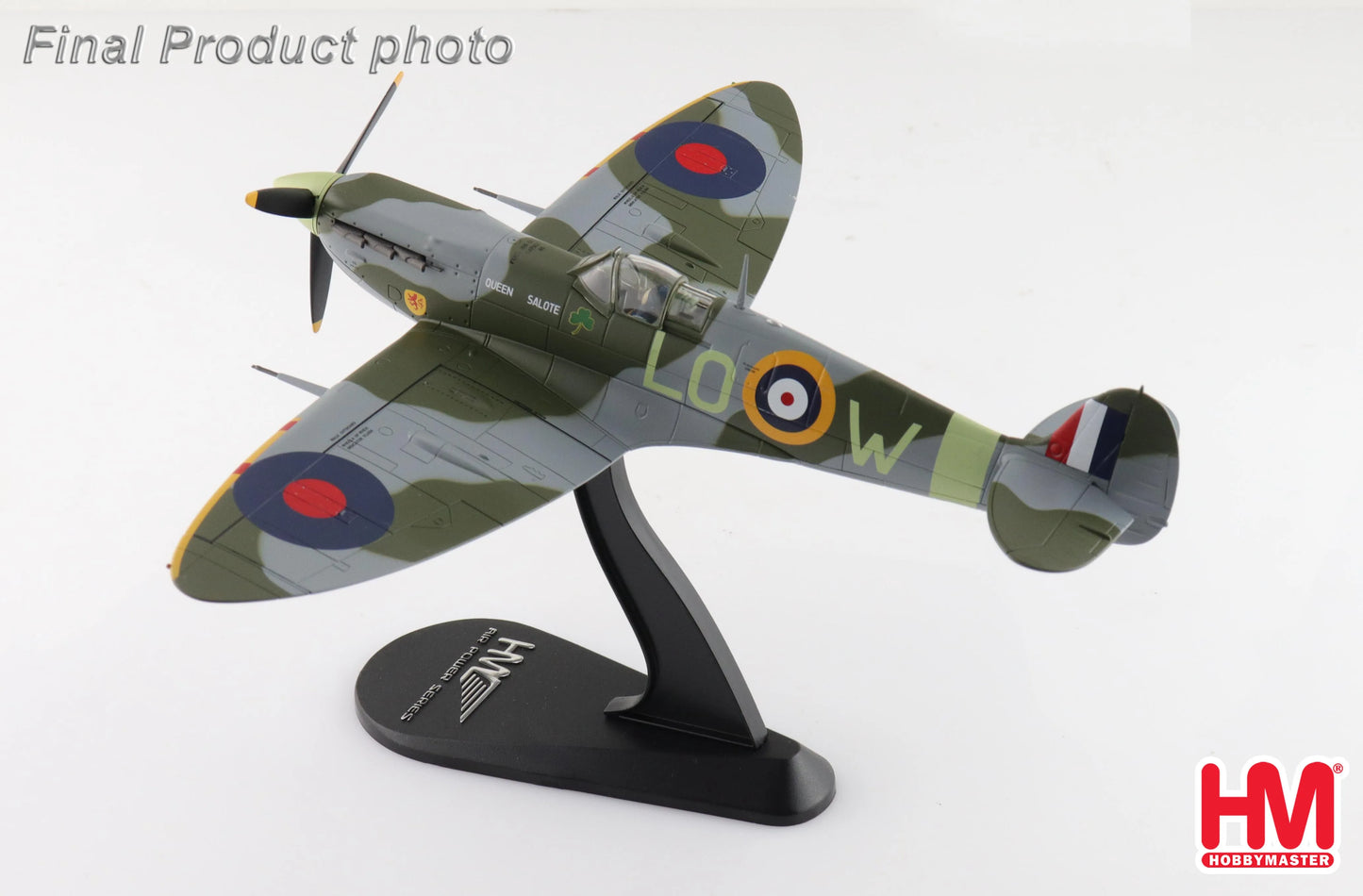 HOBBY MASTER SPITFIRE MK. VB BM124 FLOWN BY SQN. LDR. PADDY FINUCANE NO. 602 SQN 1942