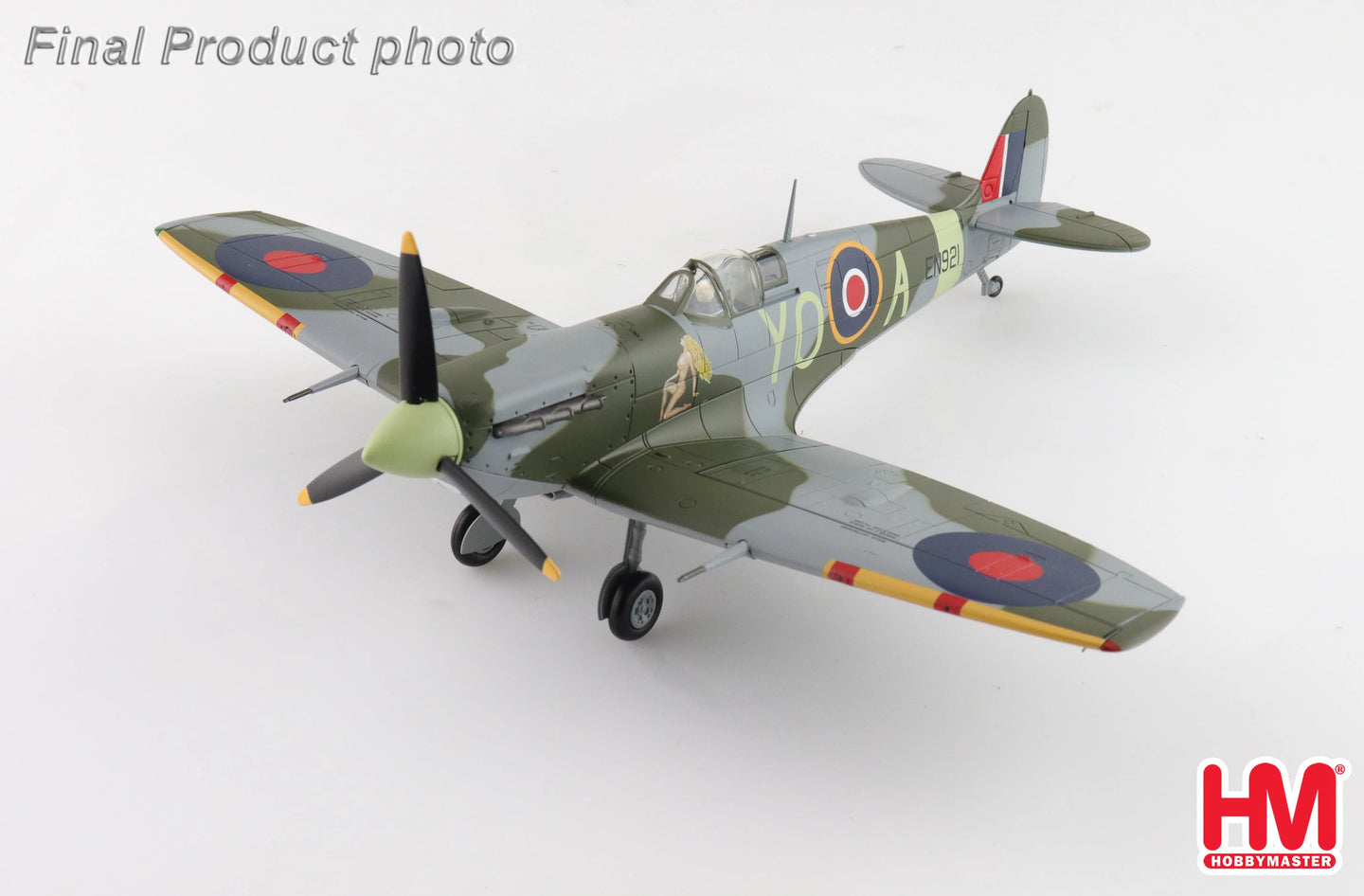 HOBBY MASTER SPITFIRE MK. VB EN921 FLOWN BY F/O JACK SHEPPARD NO. 401 SQN. RCAF 1943