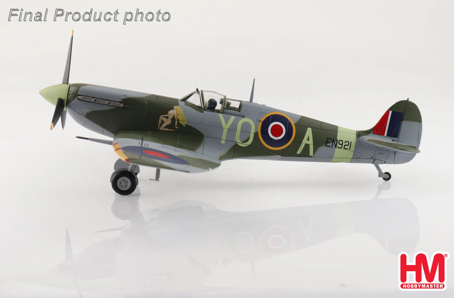 HOBBY MASTER SPITFIRE MK. VB EN921 FLOWN BY F/O JACK SHEPPARD NO. 401 SQN. RCAF 1943