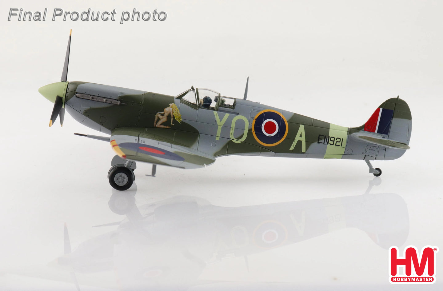 HOBBY MASTER SPITFIRE MK. VB EN921 FLOWN BY F/O JACK SHEPPARD NO. 401 SQN. RCAF 1943