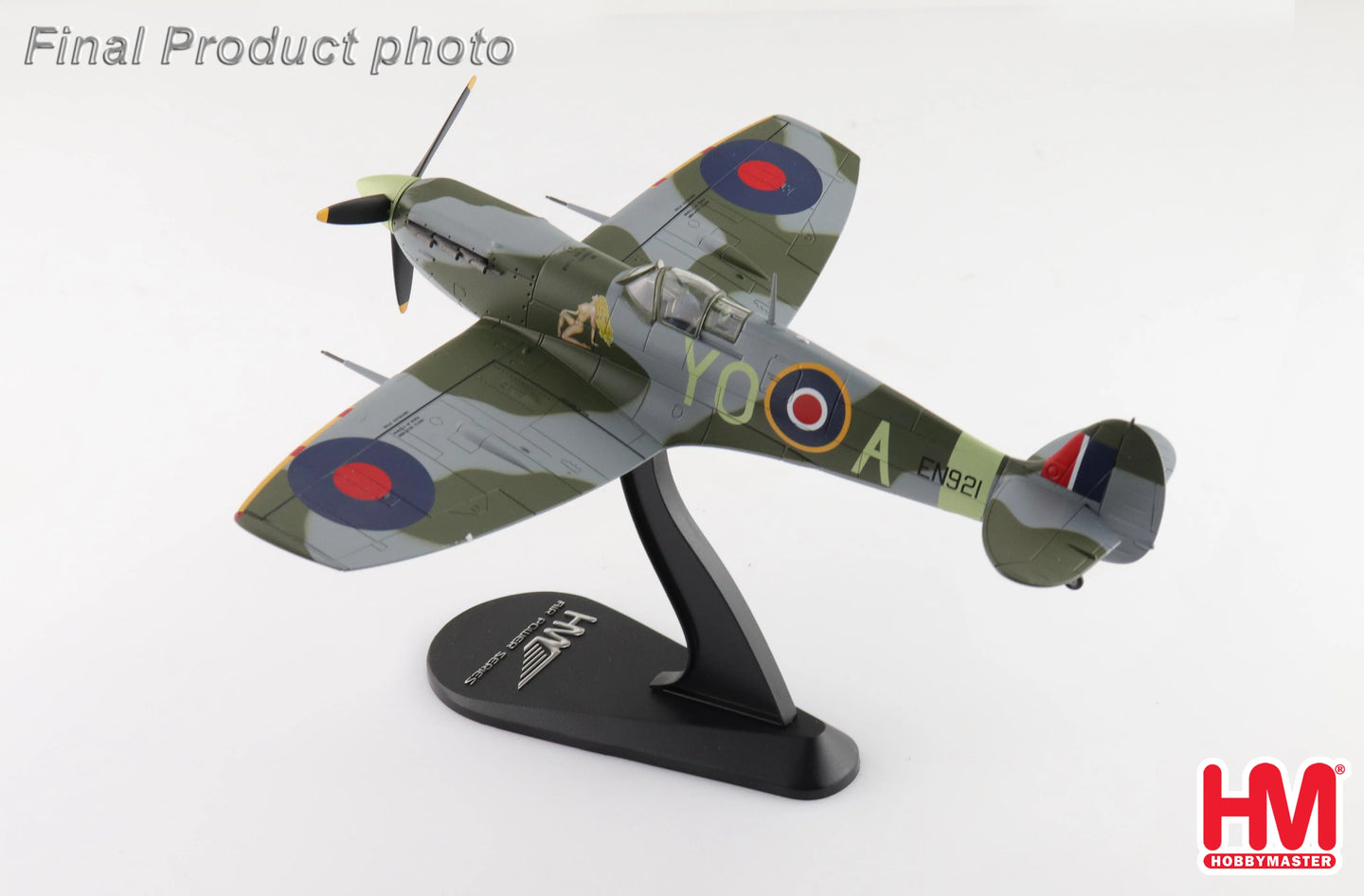 HOBBY MASTER SPITFIRE MK. VB EN921 FLOWN BY F/O JACK SHEPPARD NO. 401 SQN. RCAF 1943