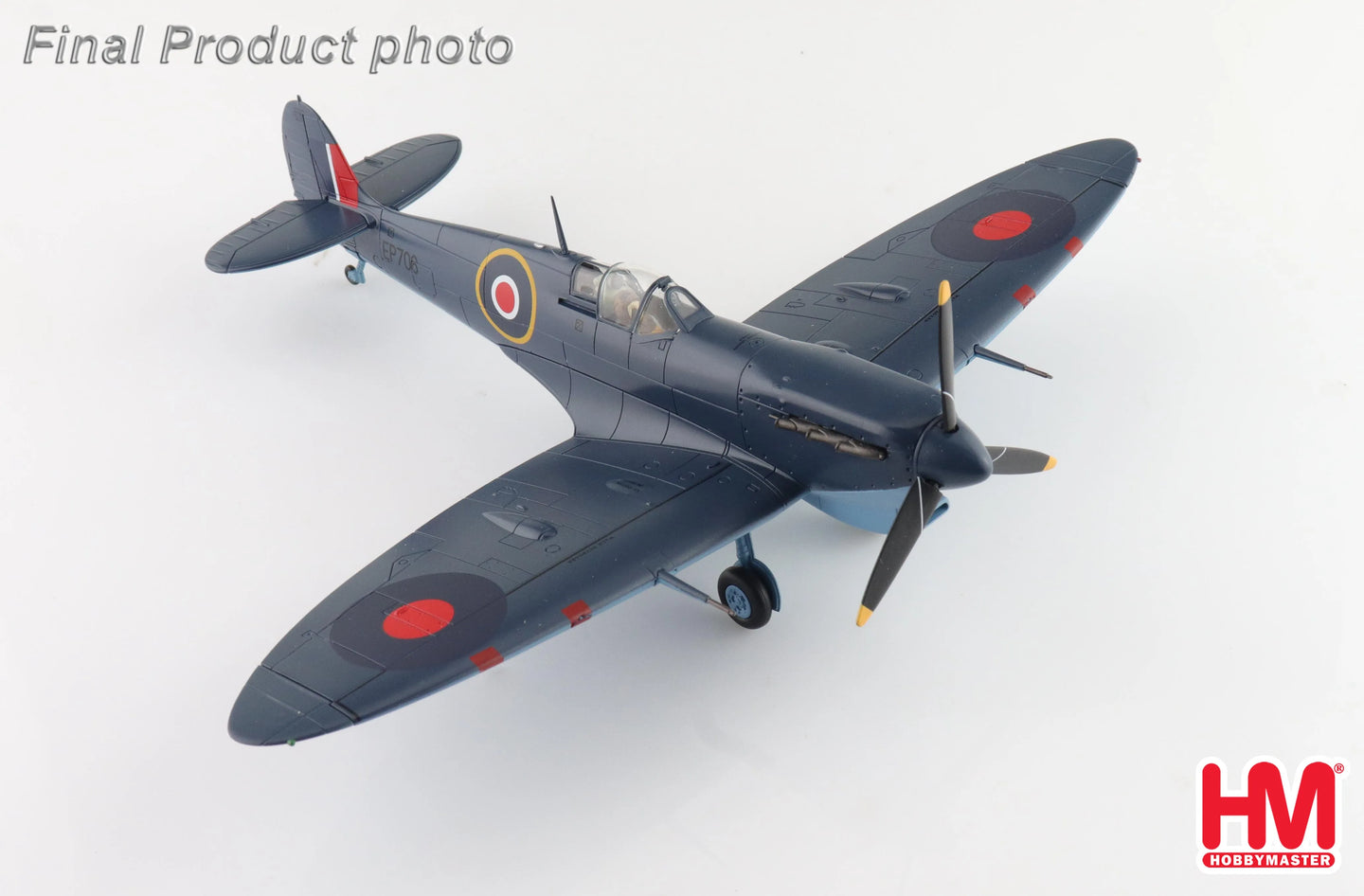 HOBBY MASTER SPITFIRE MK.VB TROP GEORGE BEURLING EP706 RAF MALTA 1942