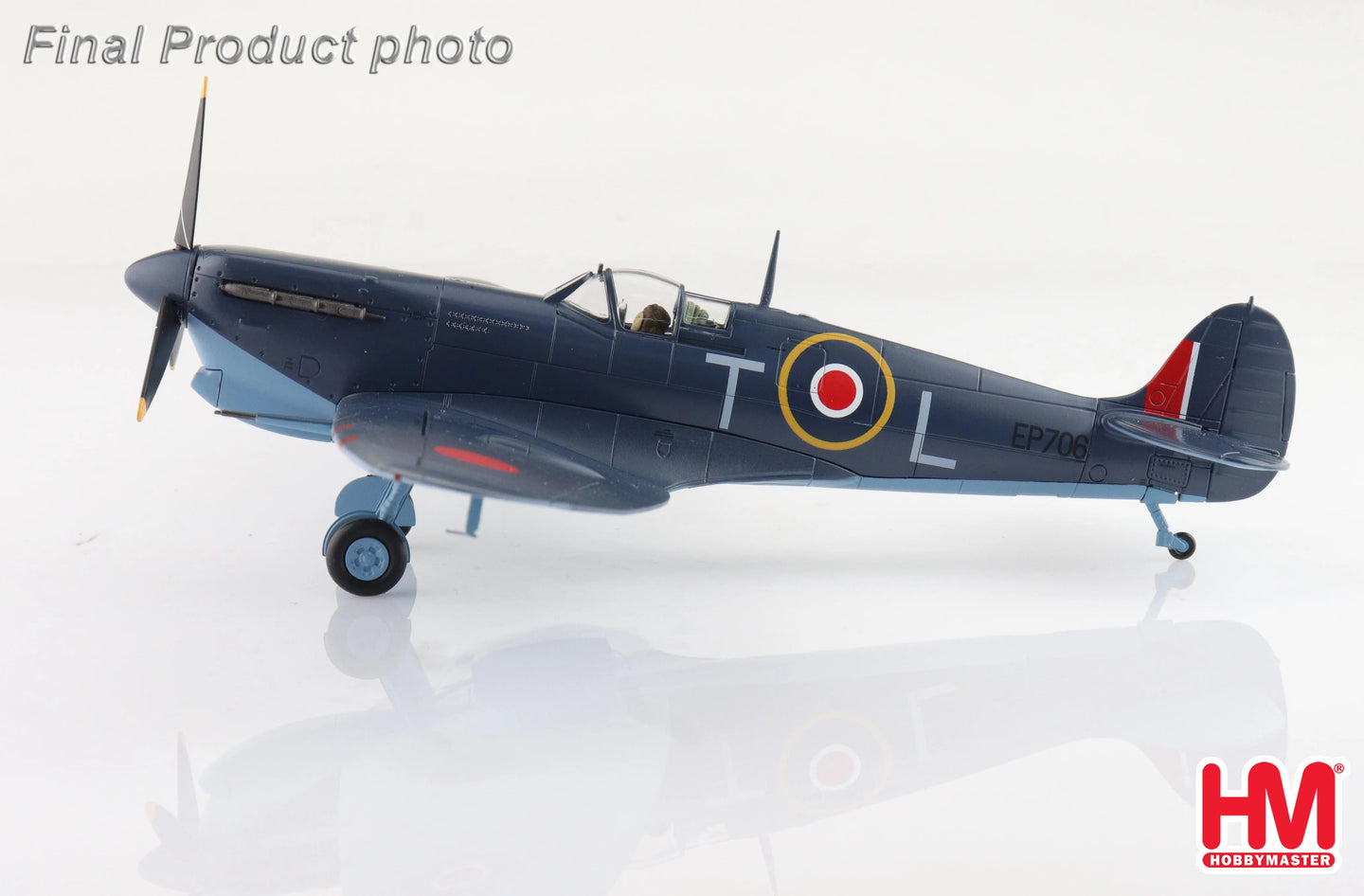 HOBBY MASTER SPITFIRE MK.VB TROP GEORGE BEURLING EP706 RAF MALTA 1942