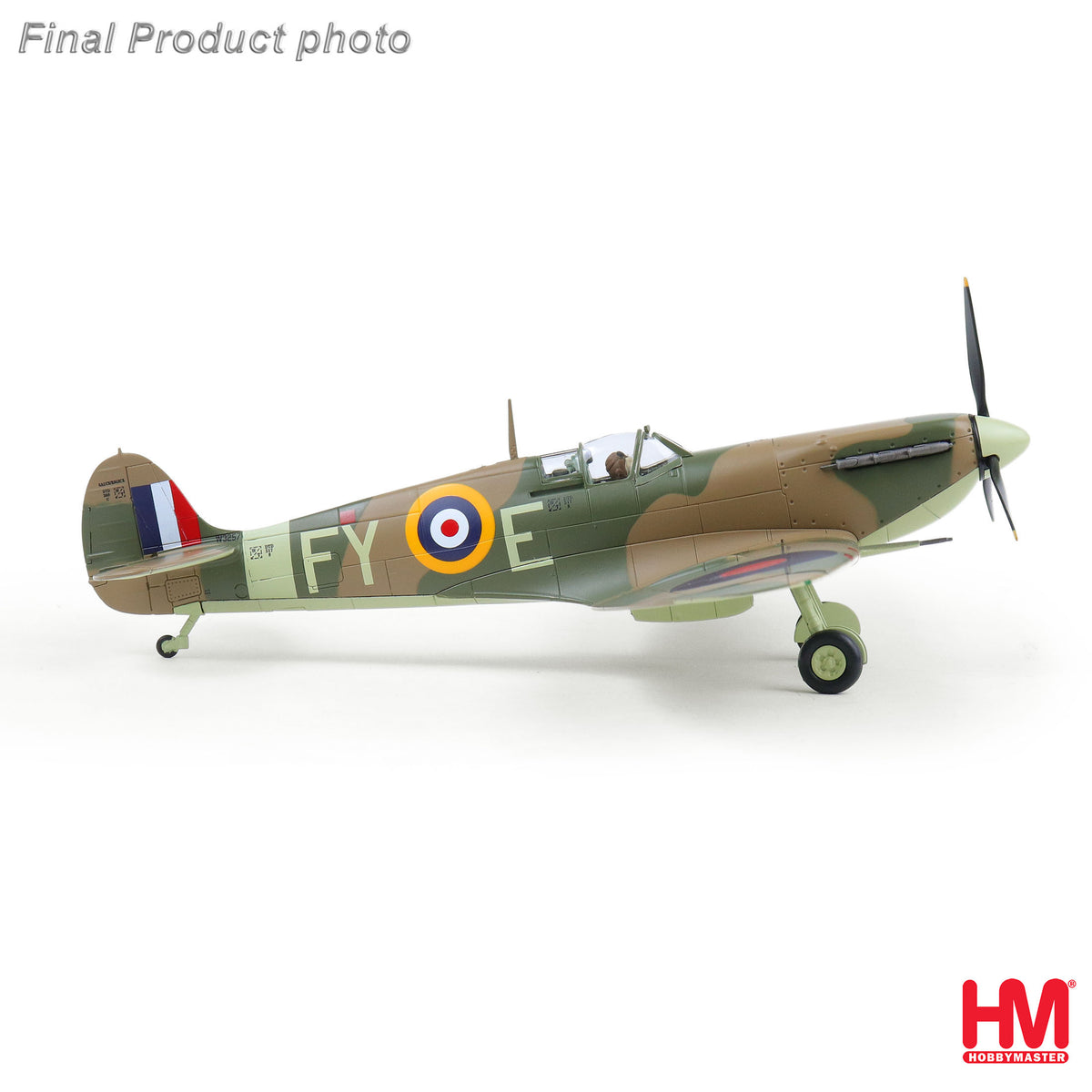 HOBBY MASTER SPITFIRE MK.VB F/LT. ERIC LOCK W3257 NO.611 SQN RAF HORNCHURCH JULY-AUGUST 1941