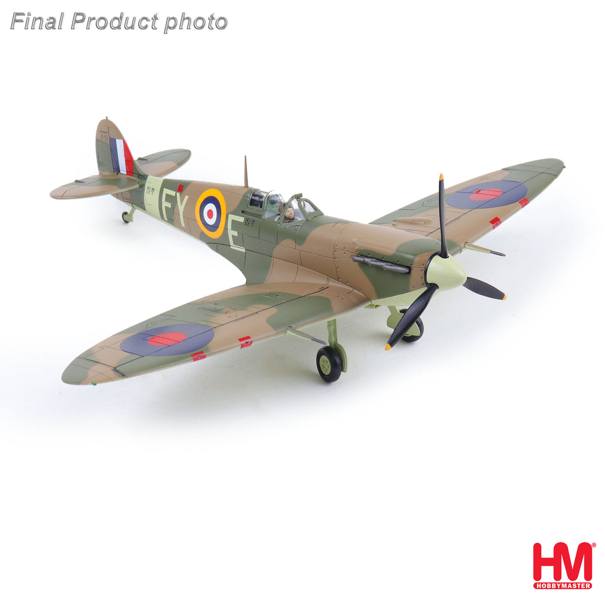HOBBY MASTER SPITFIRE MK.VB F/LT. ERIC LOCK W3257 NO.611 SQN RAF HORNCHURCH JULY-AUGUST 1941