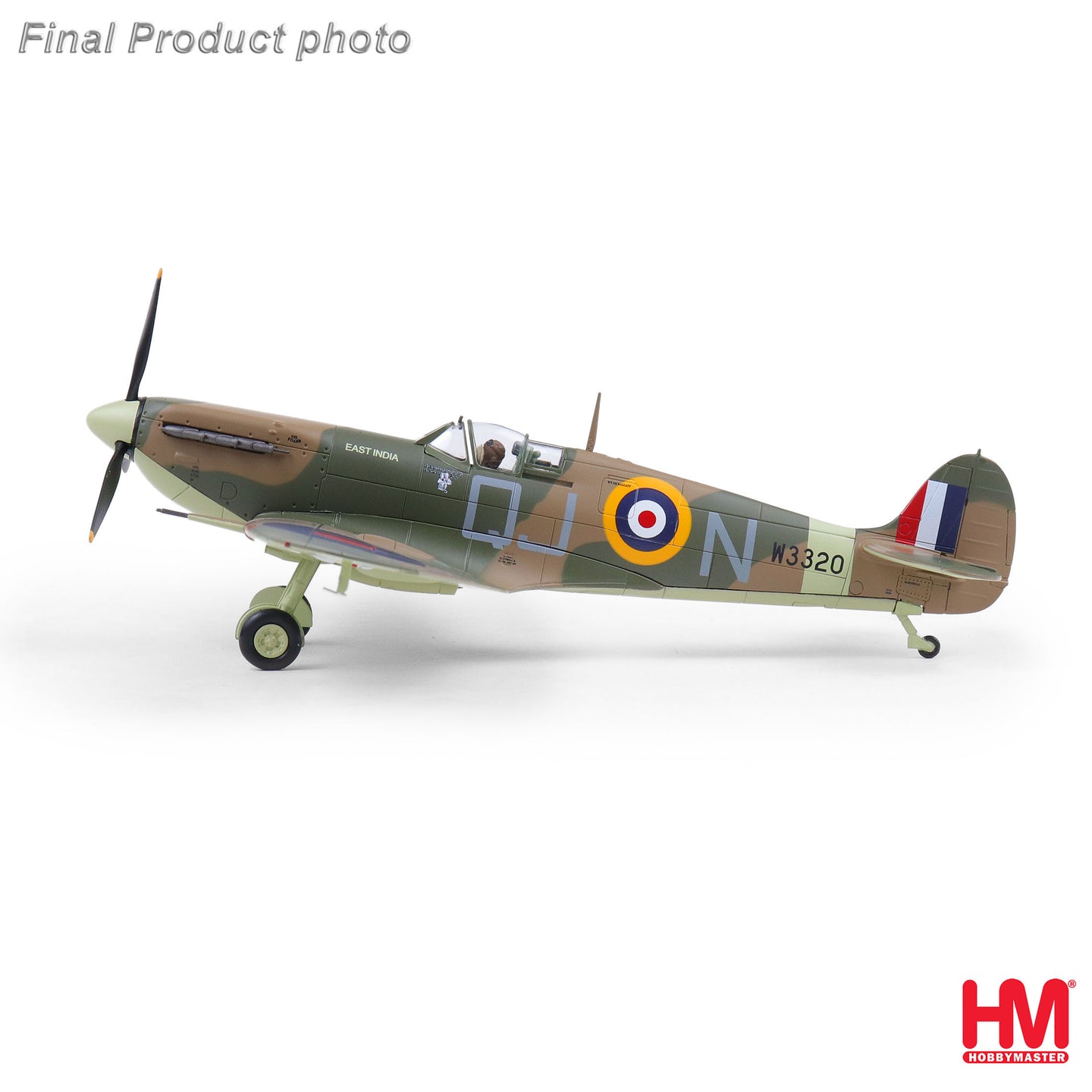 HOBBY MASTER SPITFIRE MK.VB RAF P/O DONALD E. KINGABY W3320 NO.92 SQN BIGGIN HILL JULY-AUGUST 1941