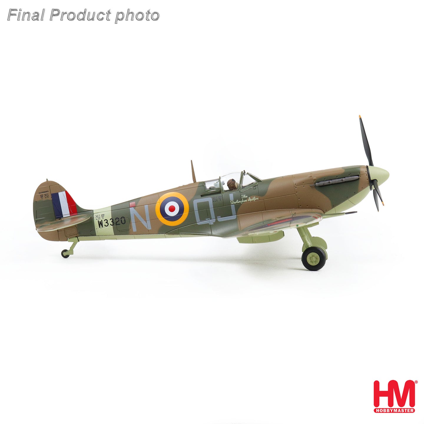 HOBBY MASTER SPITFIRE MK.VB RAF P/O DONALD E. KINGABY W3320 NO.92 SQN BIGGIN HILL JULY-AUGUST 1941