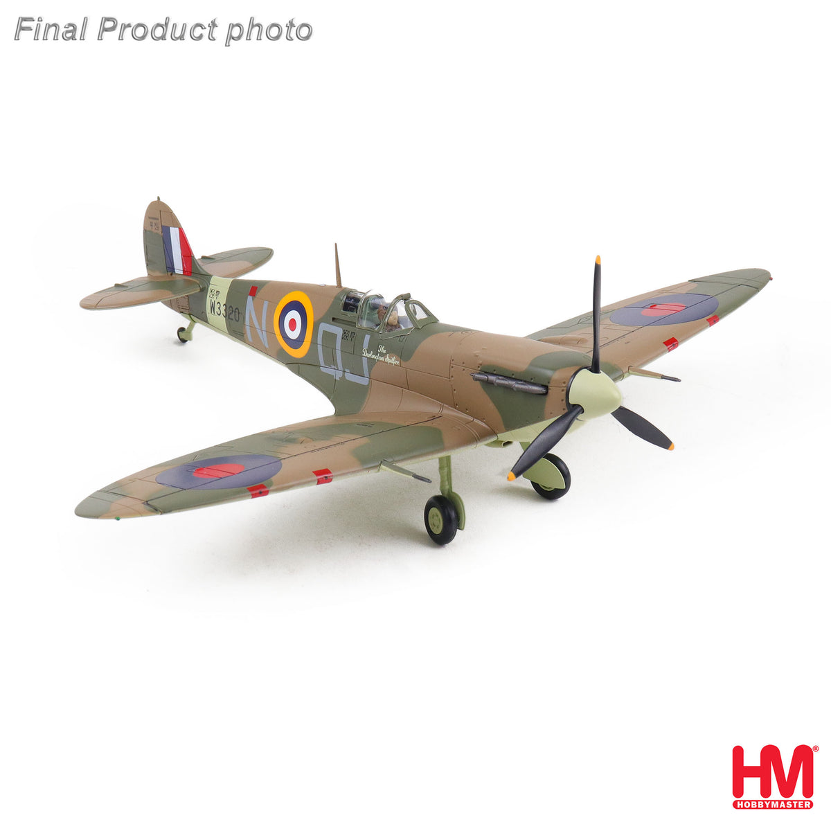 HOBBY MASTER SPITFIRE MK.VB RAF P/O DONALD E. KINGABY W3320 NO.92 SQN BIGGIN HILL JULY-AUGUST 1941