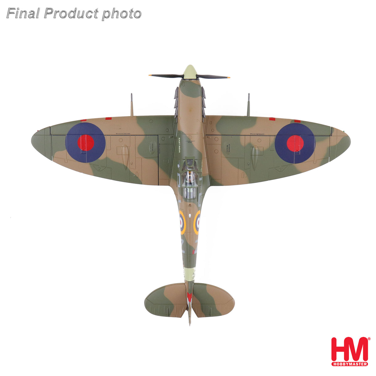 HOBBY MASTER SPITFIRE MK.VB RAF P/O DONALD E. KINGABY W3320 NO.92 SQN BIGGIN HILL JULY-AUGUST 1941