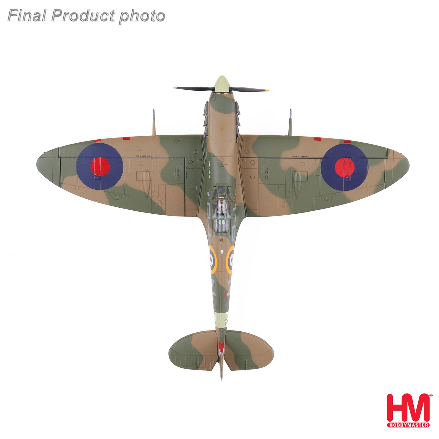 HOBBY MASTER SPITFIRE MK.VB RAF P/O DONALD E. KINGABY W3320 NO.92 SQN BIGGIN HILL JULY-AUGUST 1941
