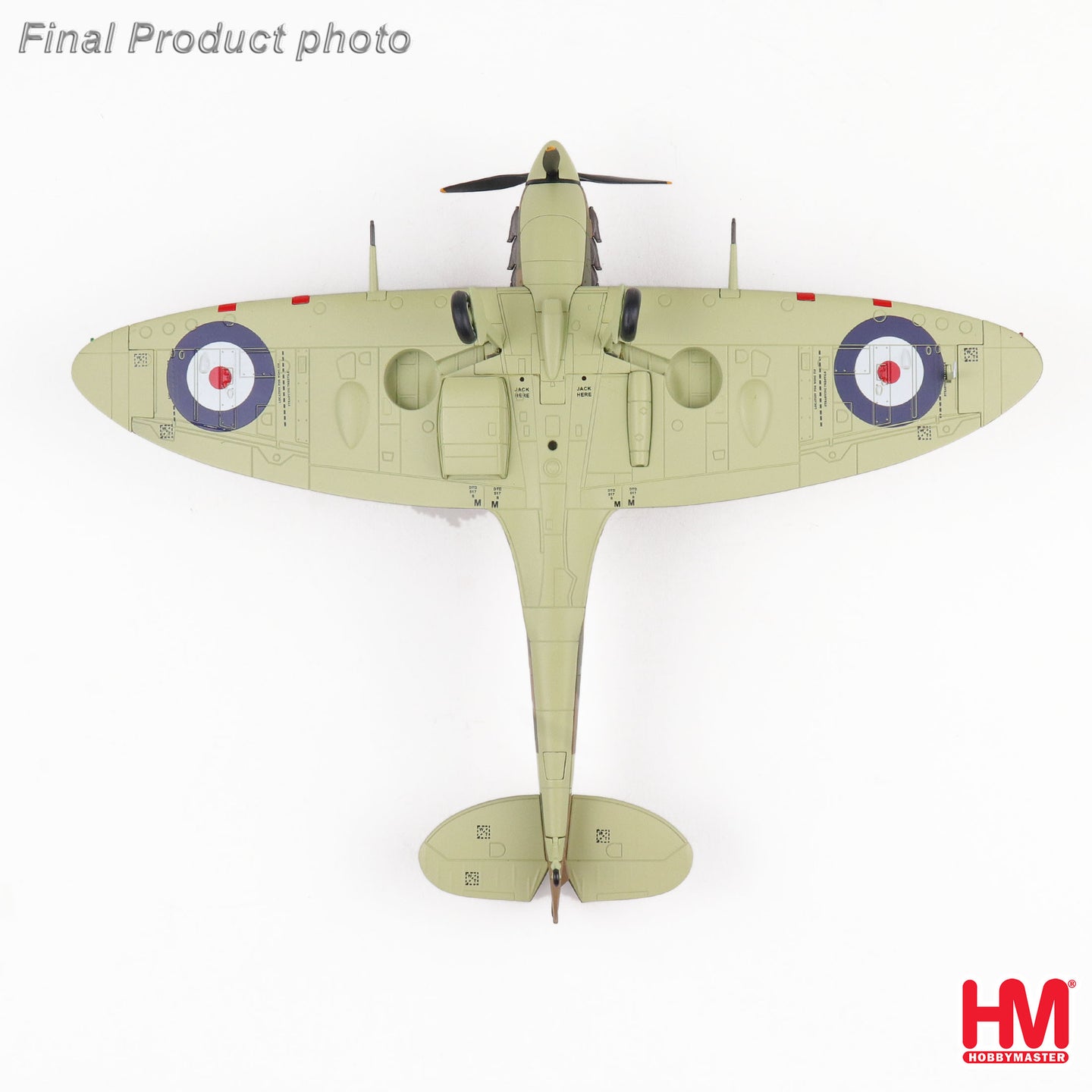 HOBBY MASTER SPITFIRE MK.VB RAF P/O DONALD E. KINGABY W3320 NO.92 SQN BIGGIN HILL JULY-AUGUST 1941