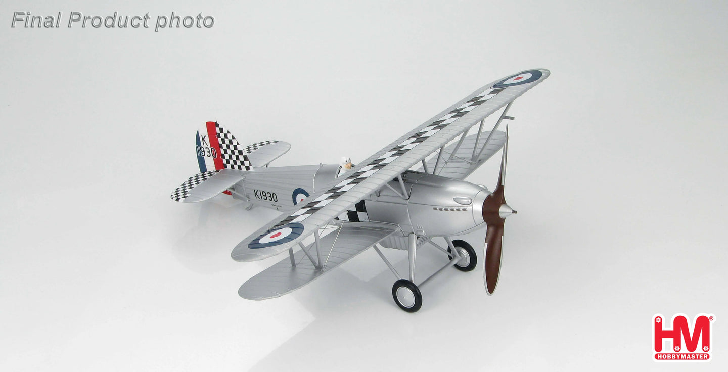 HOBBY MASTER HAWKER FURY MK.I RAF R H HANMER