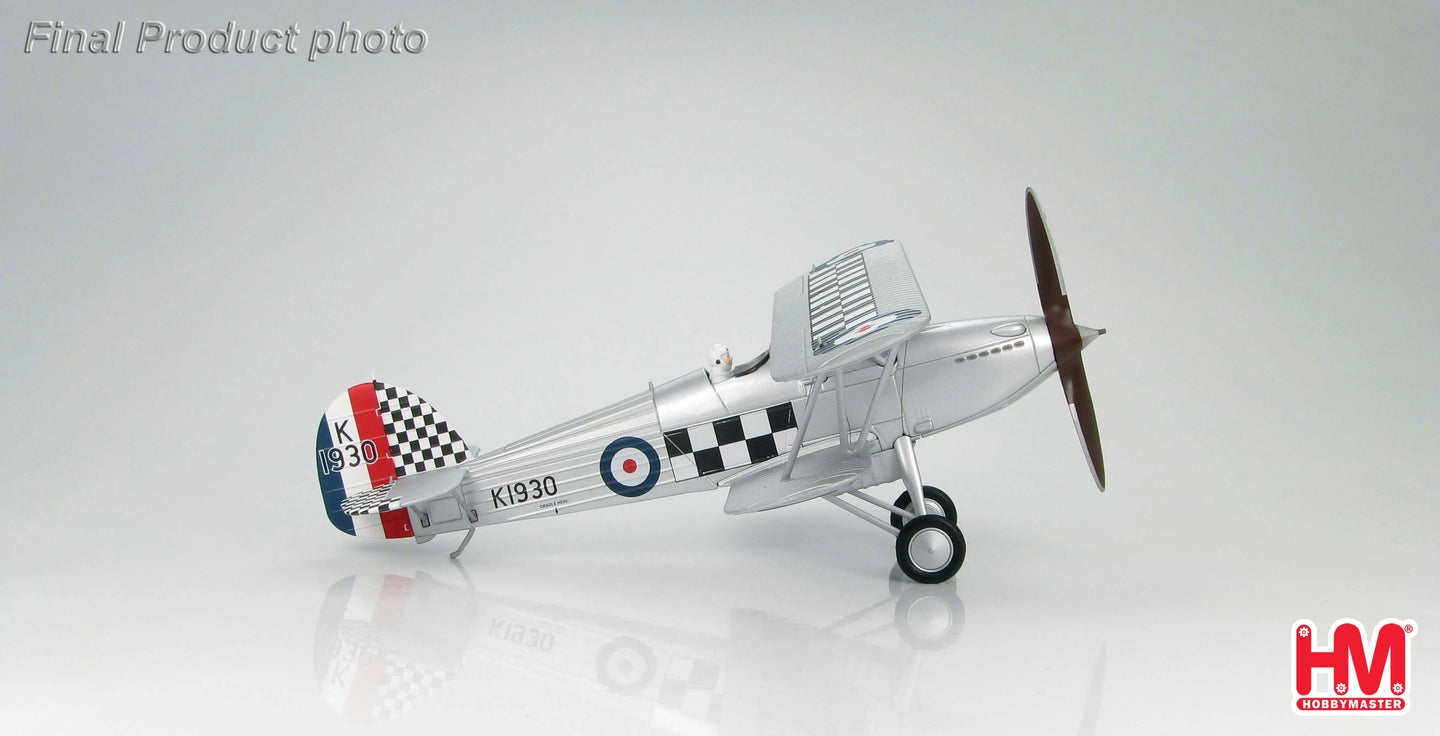 HOBBY MASTER HAWKER FURY MK.I RAF R H HANMER