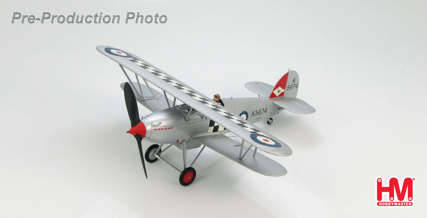 HOBBY MASTER HAWKER FURY MK.1 "K5674" RAF