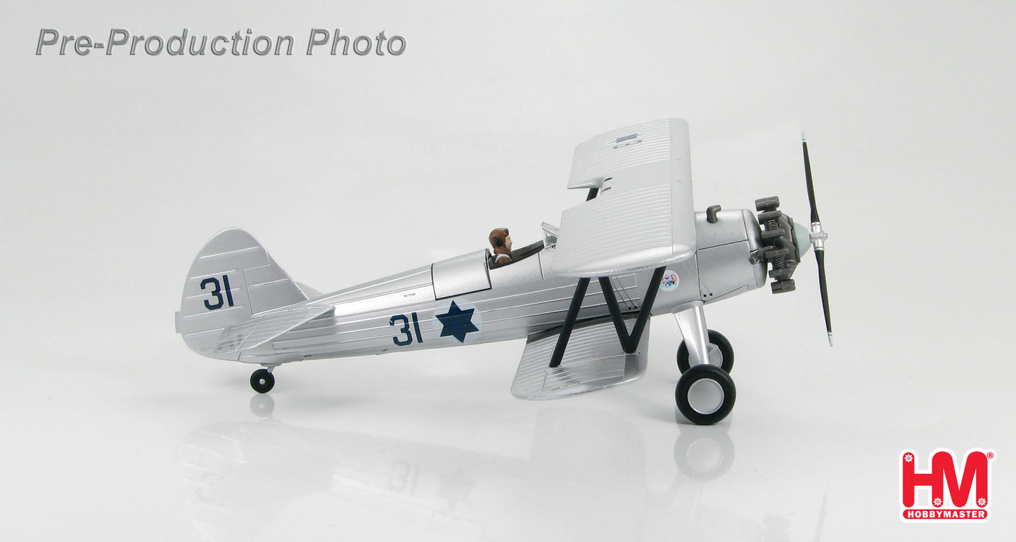 HOBBY MASTER PT-17 STEARMAN 4X-ACH #31 ISRAELI AIR FORCE 1949