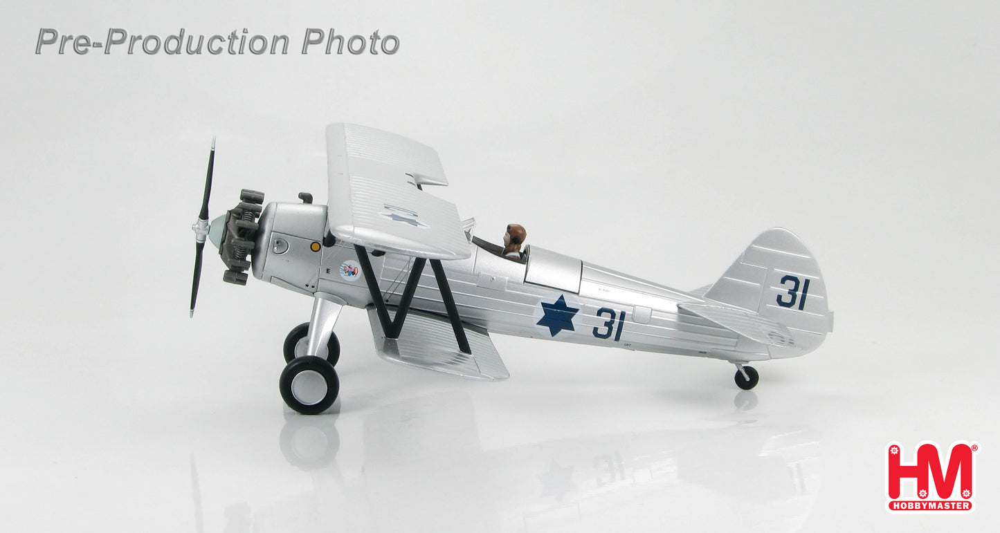 HOBBY MASTER PT-17 STEARMAN 4X-ACH #31 ISRAELI AIR FORCE 1949