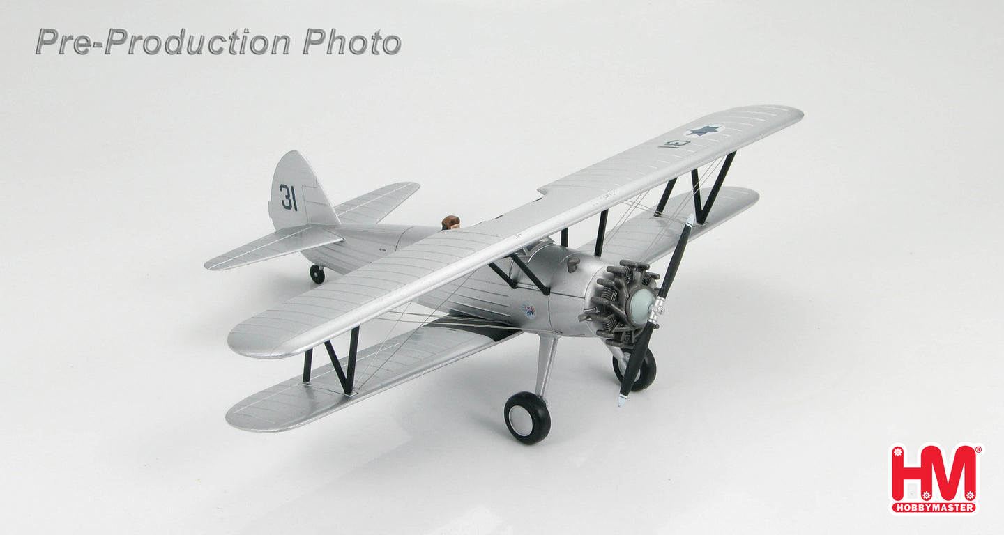 HOBBY MASTER PT-17 STEARMAN 4X-ACH #31 ISRAELI AIR FORCE 1949