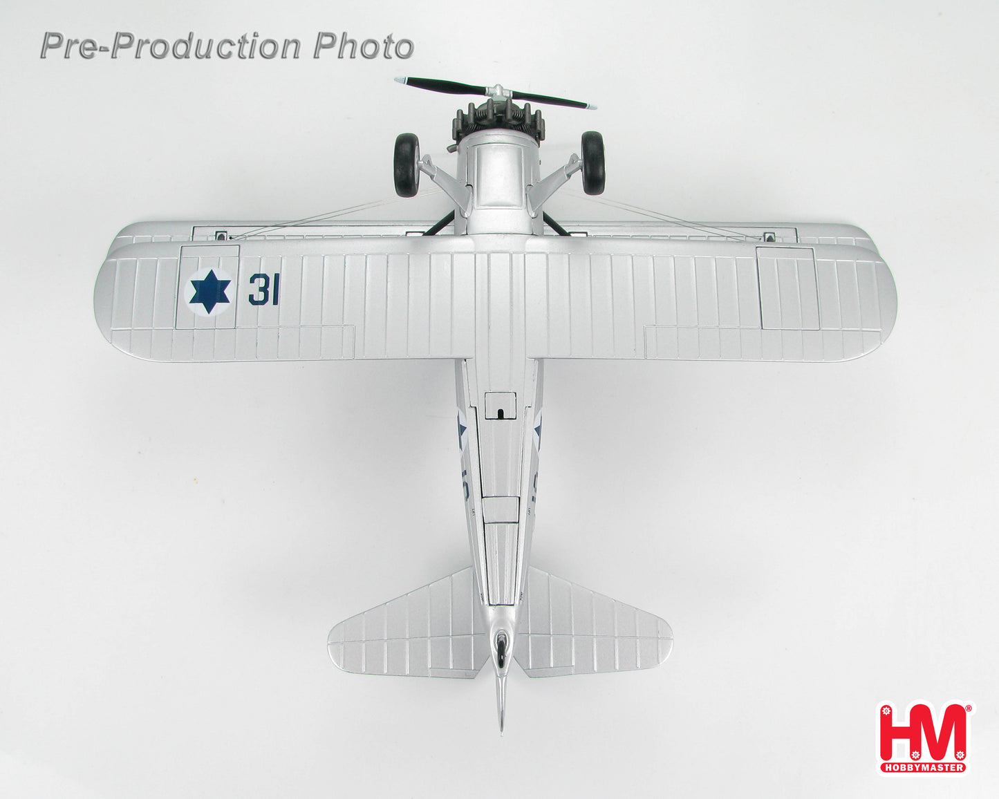 HOBBY MASTER PT-17 STEARMAN 4X-ACH #31 ISRAELI AIR FORCE 1949
