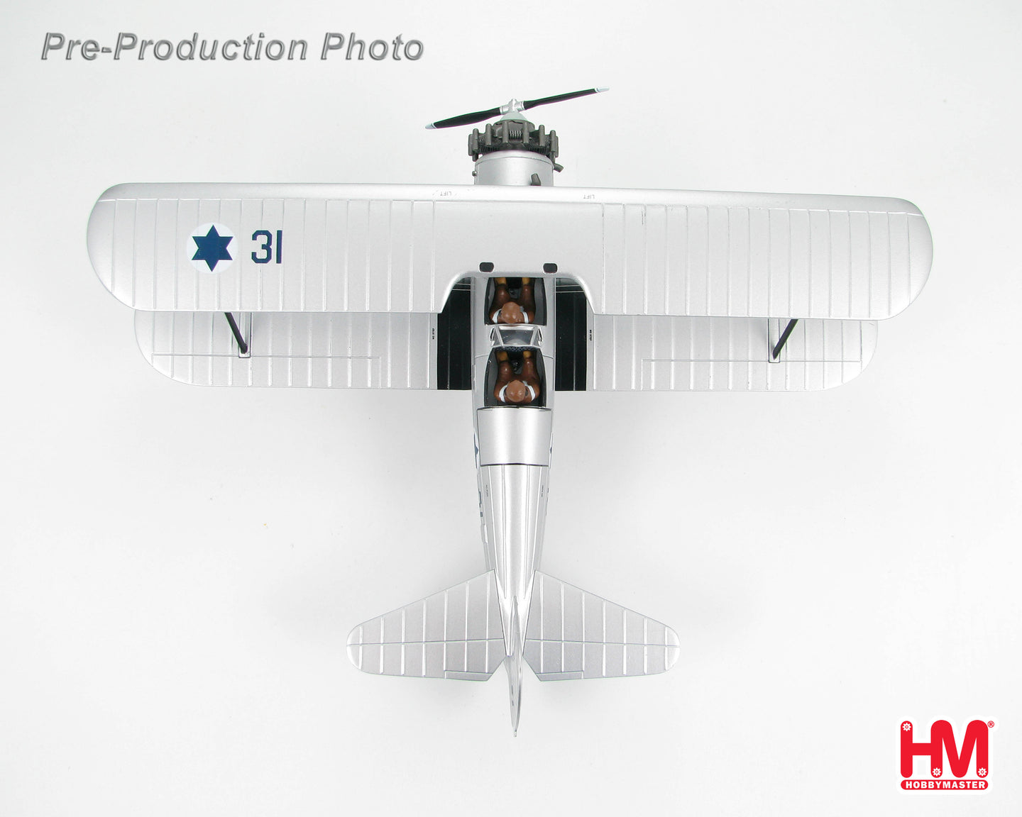 HOBBY MASTER PT-17 STEARMAN 4X-ACH #31 ISRAELI AIR FORCE 1949