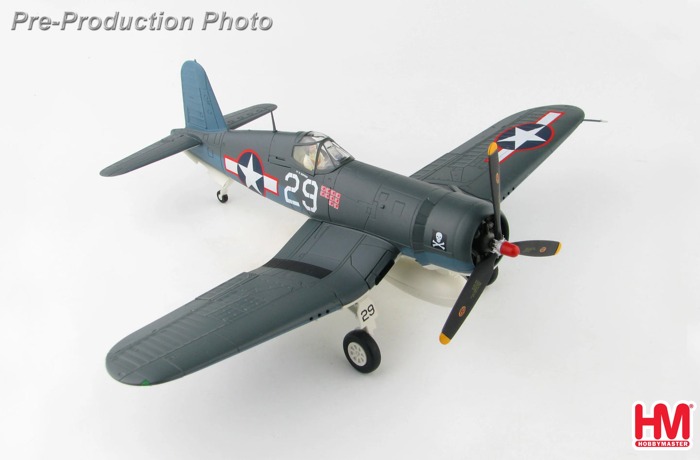 HOBBY MASTER F4U CORSAIR JOLLY ROGERS WHITE 29 1944