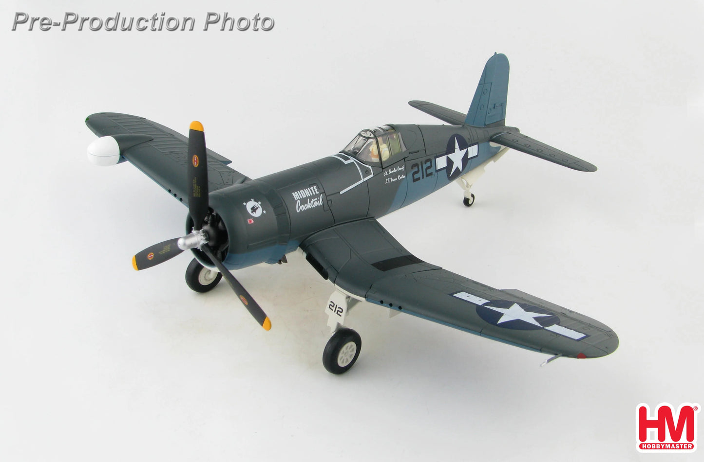 HOBBY MASTER F4U-2 CORSAIR "MIDNITE COCKTAIL" JULY 1944