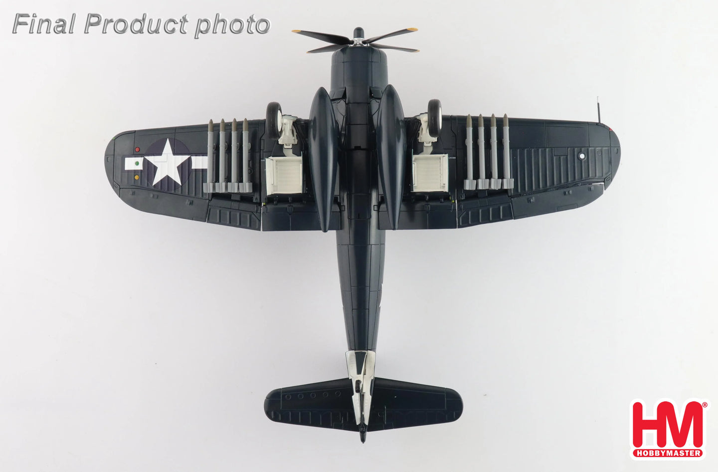 HOBBY MASTER F4U-4 CORSAIR WHITE 13 CAPT KENNETH WALSH
