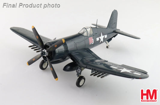 HOBBY MASTER F4U-4 CORSAIR WHITE 13 CAPT KENNETH WALSH