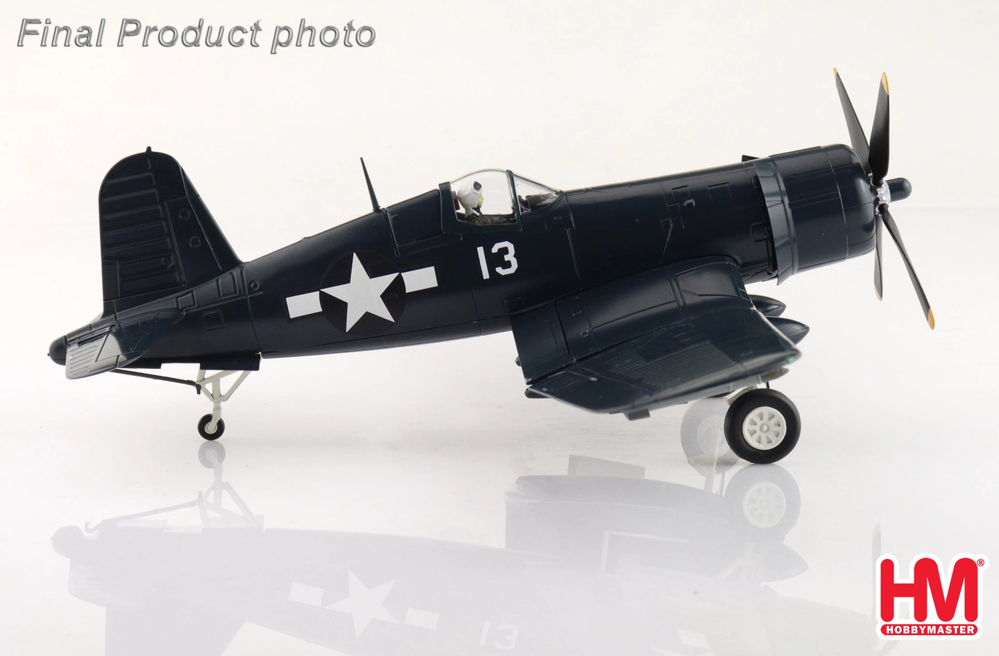 HOBBY MASTER F4U-4 CORSAIR WHITE 13 CAPT KENNETH WALSH