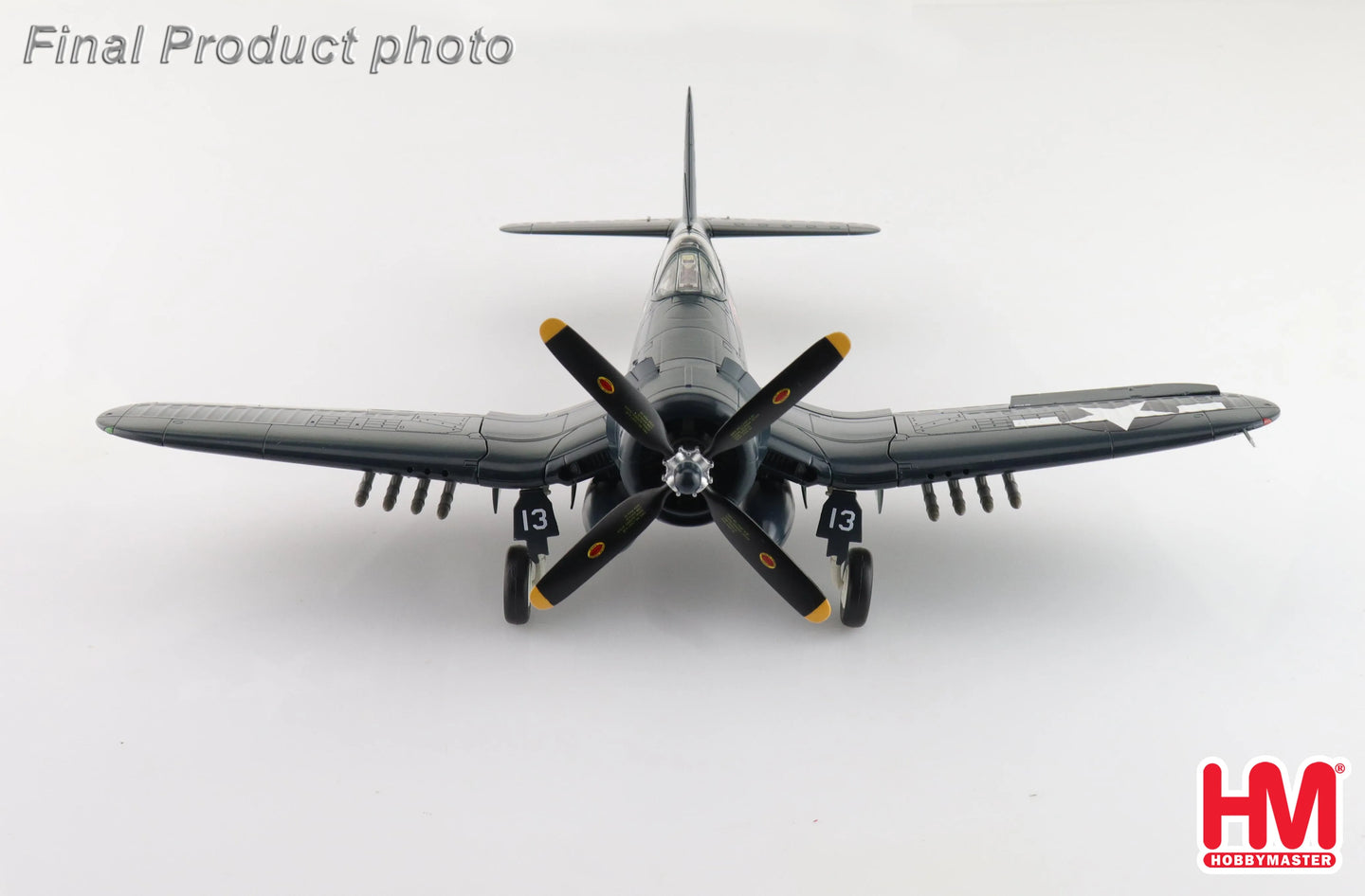 HOBBY MASTER F4U-4 CORSAIR WHITE 13 CAPT KENNETH WALSH