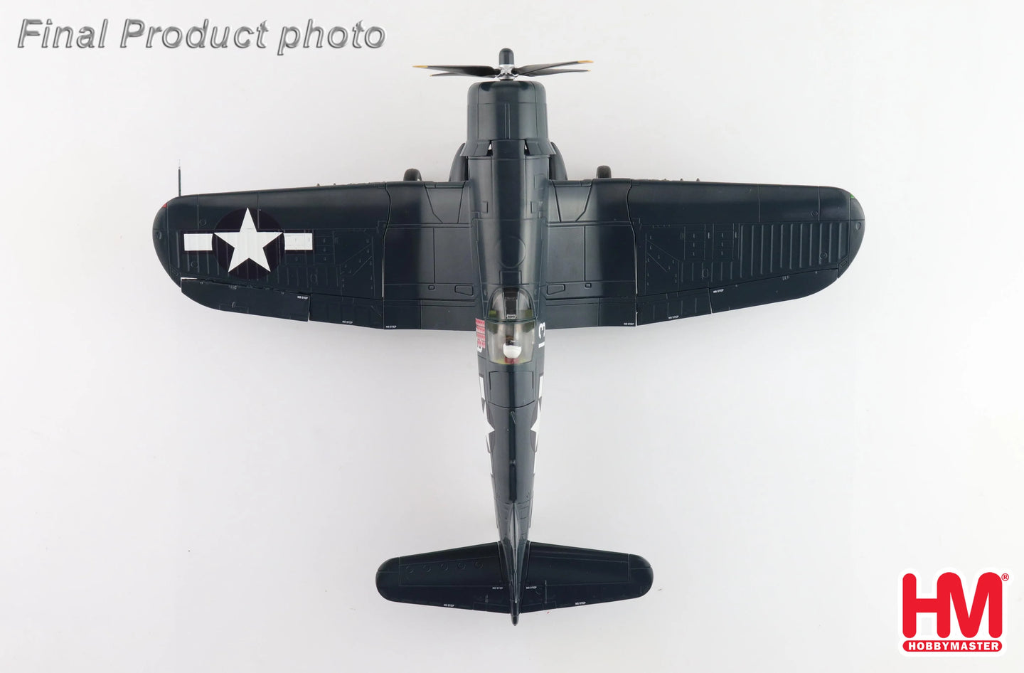 HOBBY MASTER F4U-4 CORSAIR WHITE 13 CAPT KENNETH WALSH