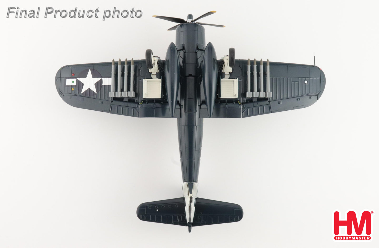 HOBBY MASTER F4U-4 CORSAIR N51 JOHN GLENN VMF-155 CHINA 1945