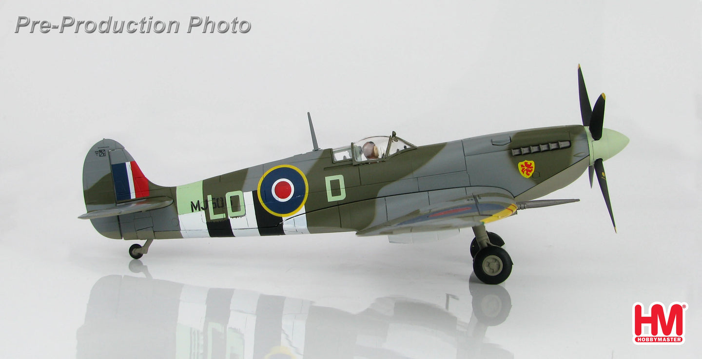 HOBBY MASTER SPITFIRE MK IX RAF PIERRE CLOSTERMANN 1944