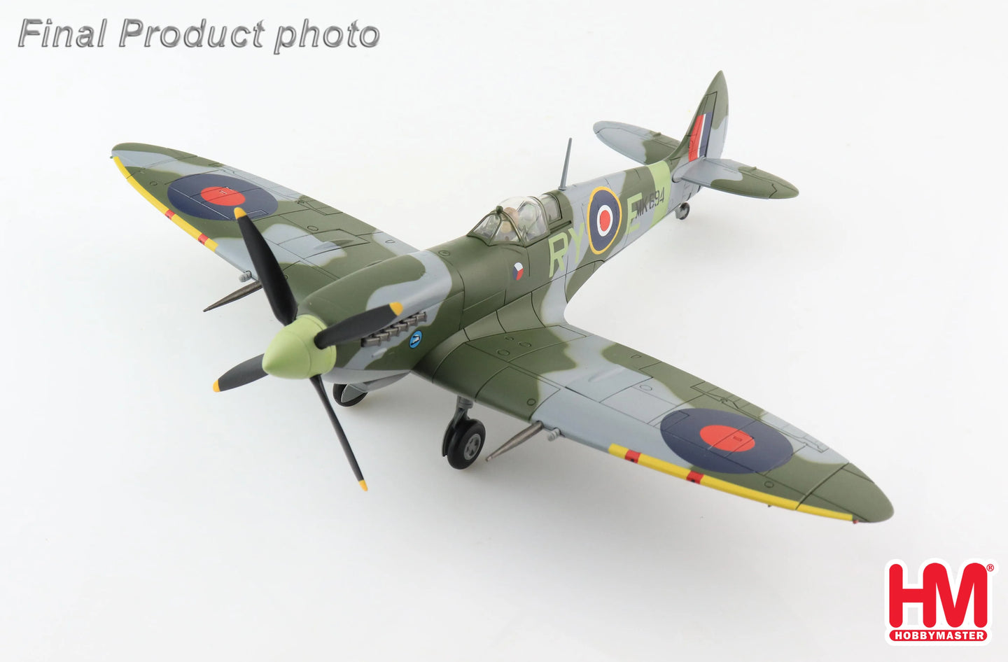 HOBBY MASTER SPITFIRE MK.IXC MK694 JAROSLAV DOBROVOLNY OCT 1944