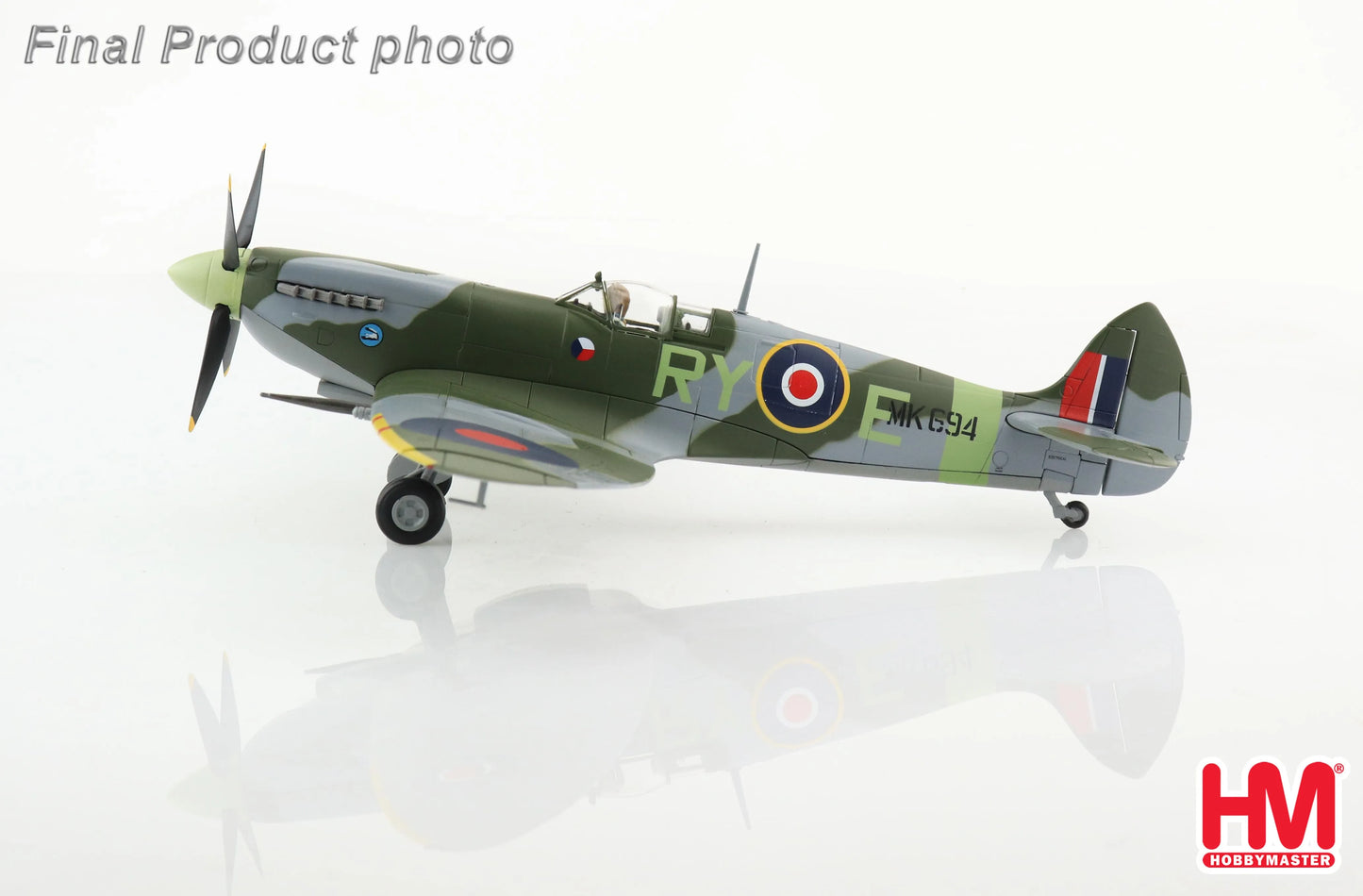 HOBBY MASTER SPITFIRE MK.IXC MK694 JAROSLAV DOBROVOLNY OCT 1944